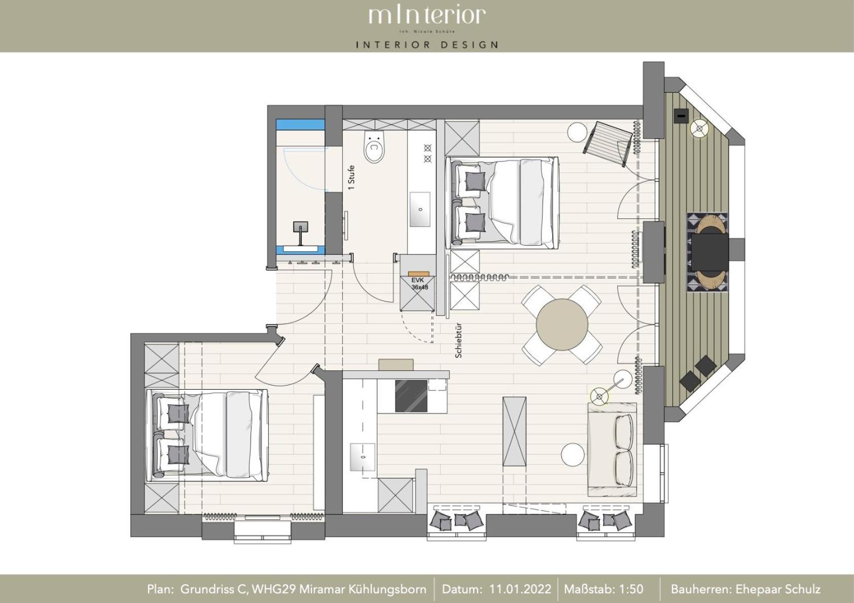 Design Trifft Ostsee - Miramare 29 Ostseeallee Apartment *